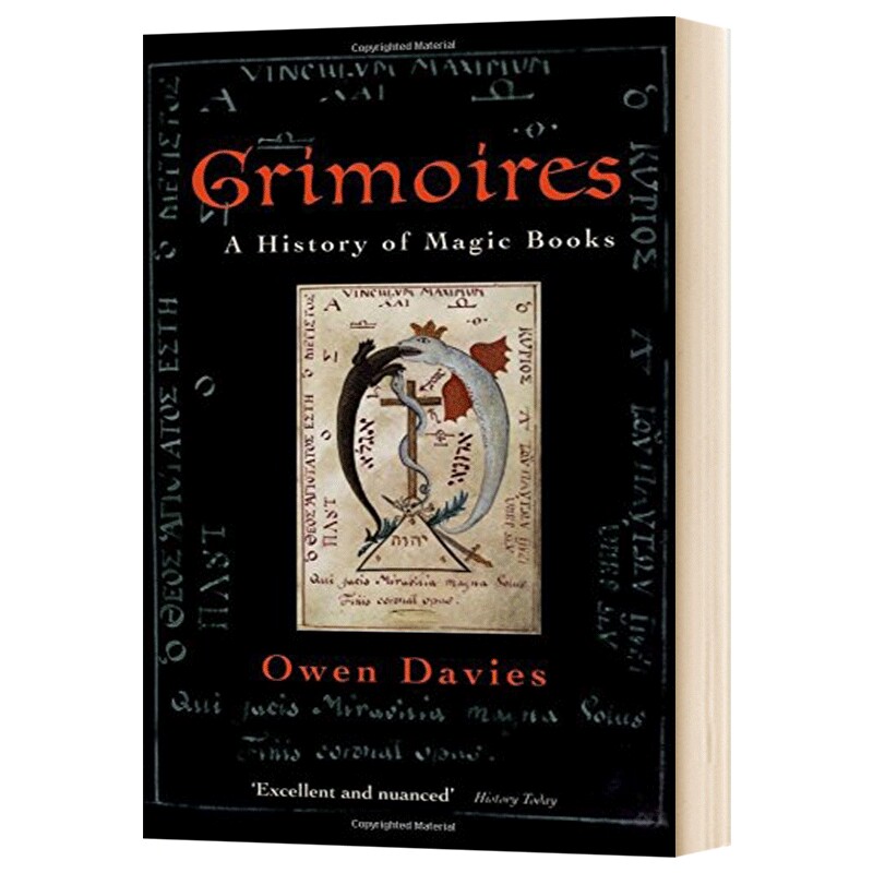 魔法之书:魔法书的历史 英文原版 Grimoires :A History of Magic Books Owen Davies Oxford University