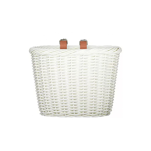 巧乐熊儿童滑板车平衡车自行车筐防藤编前置挂篮手工编制挂篓配件