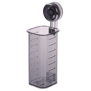 一次性筷子笼厨房吸盘吸管收纳盒多功能刀叉桶壁挂墙上置物架神器