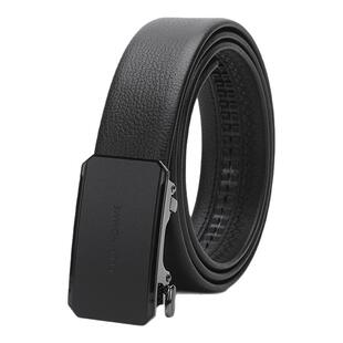 ELLE HOMME真皮男款腰带百搭时尚自动扣皮带青年轻奢品牌正装裤带