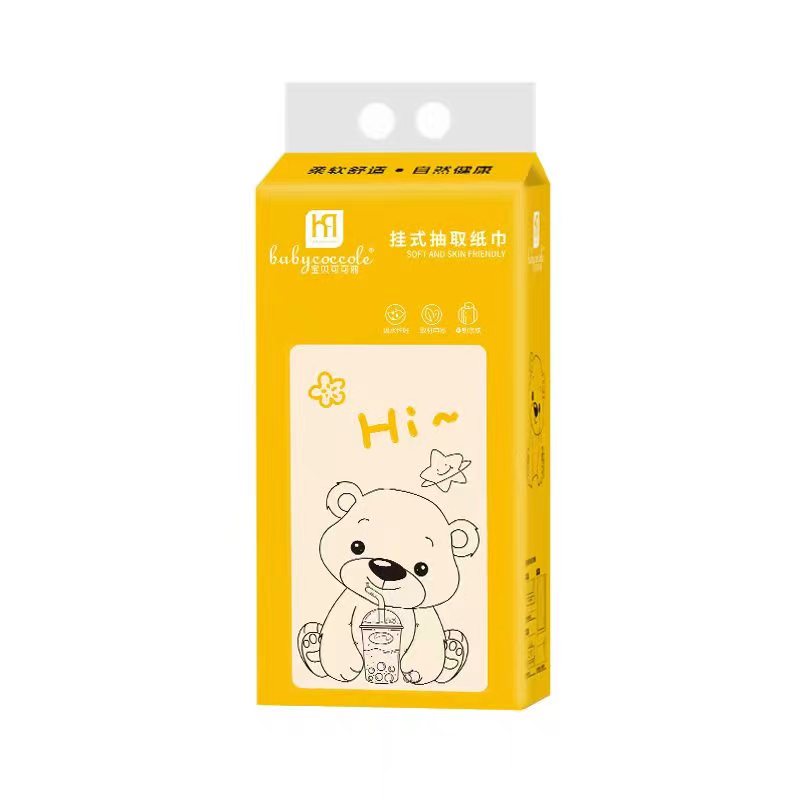 木浆20包5层193型L码大包面巾纸