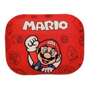 适用AirPodspro2保护套马里奥苹果AirPods4代耳机壳卡通可爱airpodspro3童年情侣二代无线磨砂软壳三代男四代