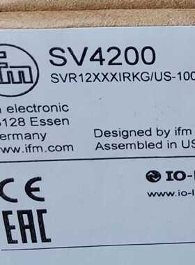 议价IFM SV5200 SV4500 SV4200 SV3150 全新原装正品易福门