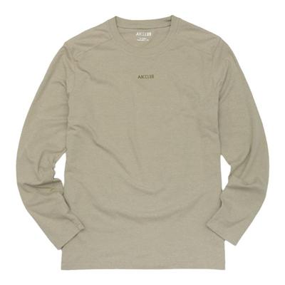 ak复古经典logo字母印花插肩长袖