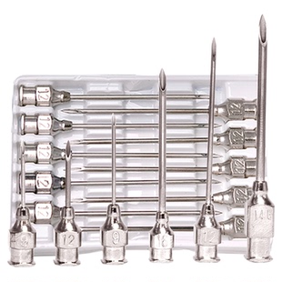 兽用针头打猪针用针头兽医用牛羊鸡鸭疫苗连续注射器针斜口点胶针