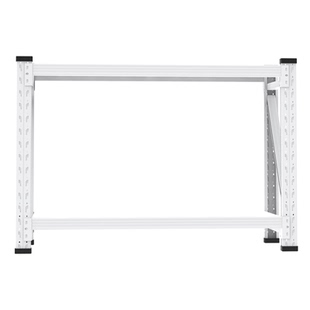 仓储小货架鱼缸矮架二层短置物架三层加厚承重铁架子多层家用杂物