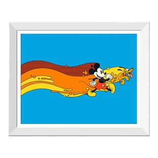 SUNDAY HOME 迪士尼正版家居装饰画原创艺术品Electric Beach版画