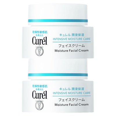 【年货节】珂润保湿面霜40g*2敏感肌滋润补水神经酰胺护理