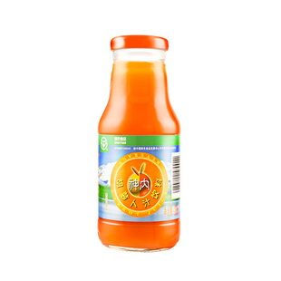 神内胡萝卜汁蟠桃石榴儿童健康果蔬汁0脂肪绿色食品新疆国货饮料