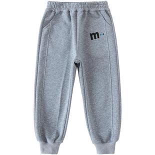 小象汉姆童装男童运动裤儿童春长裤2026春装新品中大童韩版裤子