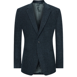 报喜鸟秋季新款男士轻商务正装上班西服 通勤休闲单西外套上衣男