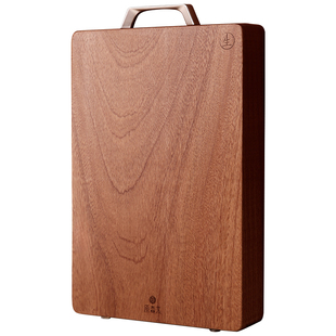 原森太菜板食品级铁金乌檀王切菜板抗菌防霉砧板实木家用案板整木