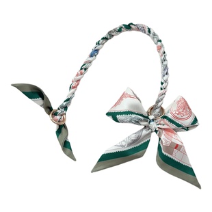 伊芙宁肩带手工丝巾辫子腋下包带手拧包手提丝带改造包包带延长链