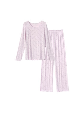ubras呼呼碎花家居服套装