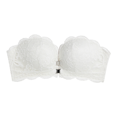 无肩带小胸聚拢内衣女