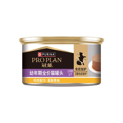 雀巢普瑞纳冠能幼猫主食罐85g