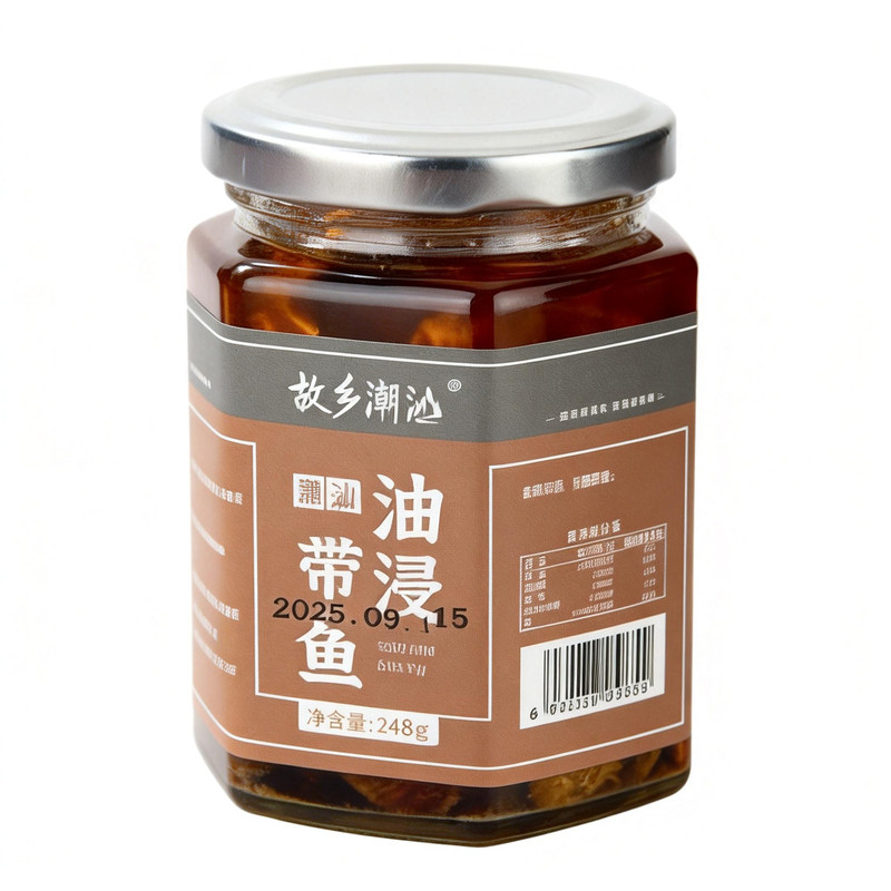 潮汕油浸咸带鱼即食下饭菜