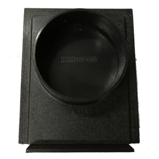 诺元工具 木工 4寸塑胶风闸排屑吸尘除尘可开启可闭合