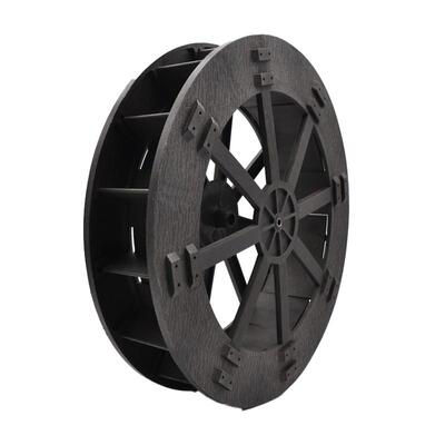 假山景观水车转轮庭院装饰造景