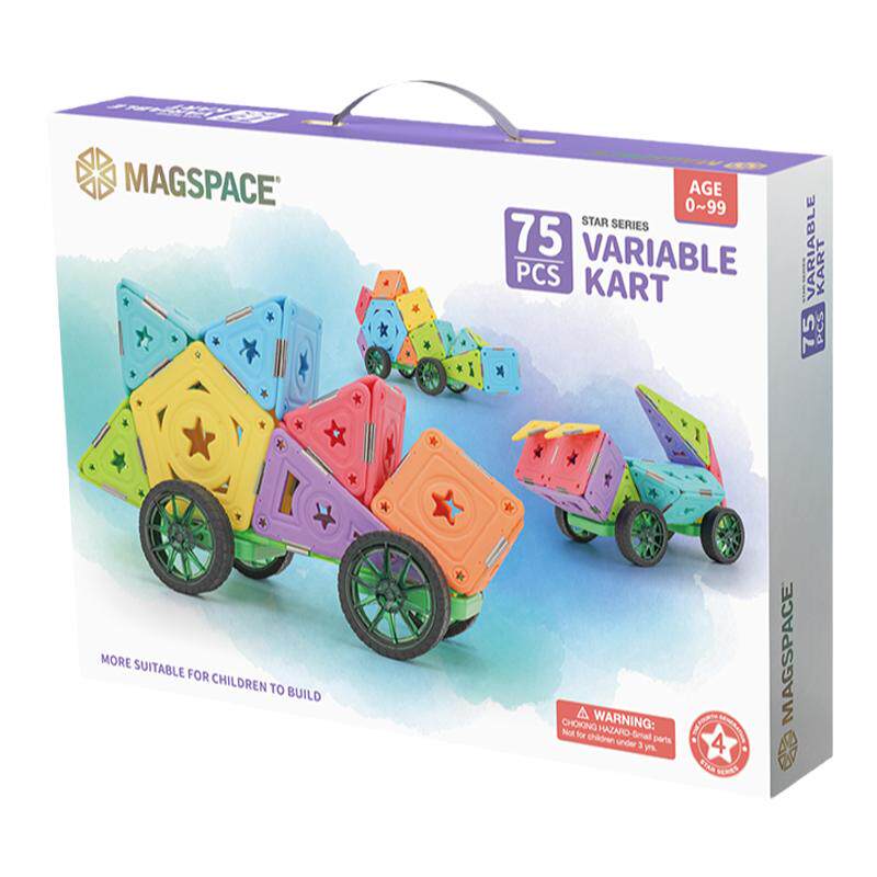 摩可立磁力片MAGSPACE积木益智