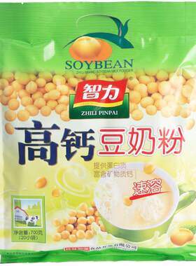 智力高钙豆奶粉小袋装速溶代餐