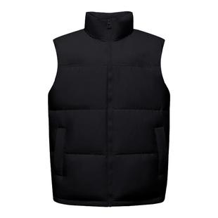 雪中飞2025冬新款男女通用羽绒马甲情侣款立领简约休闲背心时尚