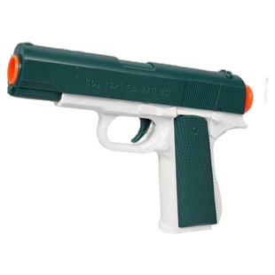 儿童玩具枪软弹发射海绵弹男孩仿真模型1911格洛礼物抽拉上膛手抢