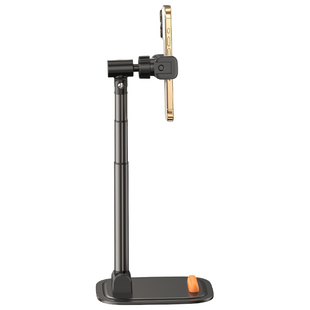 利乐普2024新款双手机桌面手机直播支架俯拍专用拍摄视频可折叠升降通用多功能金属手机架多机位便携支撑架子