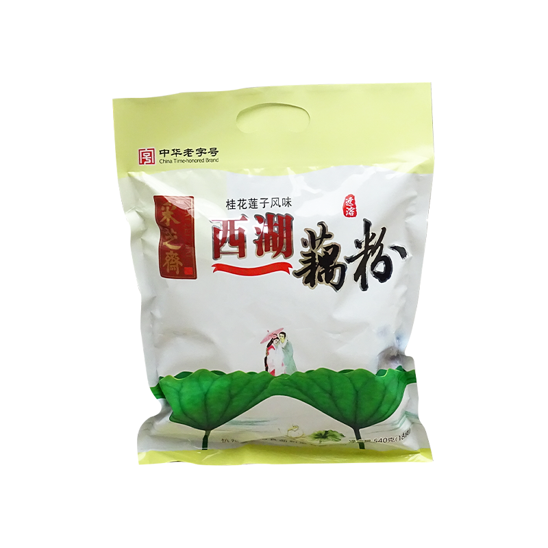 正品采芝斋西湖藕粉桂花莲子540g