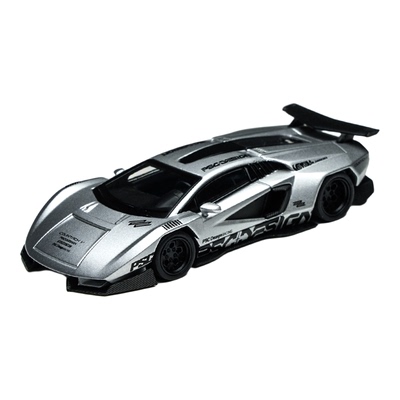 兰博基尼康塔什仿真汽车模型合金