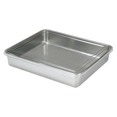 提拉米苏专用盘子不锈钢方盘带盖
