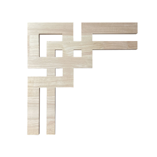 东阳木雕新中式实木贴花木雕角花吊顶木花片花格实木雕刻配线定做