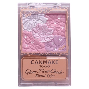 日本canmake井田/砍妹花瓣腮红 提升气色易上色好晕染17/B03新色