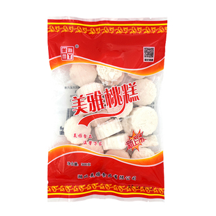 湖北特产武穴美雅桃糕300g袋新上市地方特色手工糕点休闲茶点零食