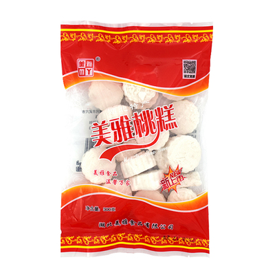 湖北特产美雅桃糕手工制作