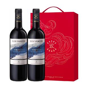 Lafite拉菲巴斯克科洛珍藏佳美娜红酒礼盒装原瓶进口干红葡萄酒