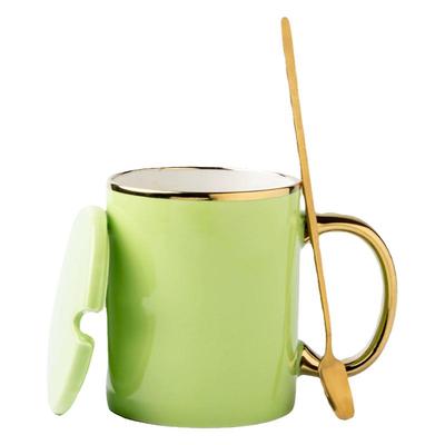 【李佳琦推荐】轻奢马克杯带盖勺