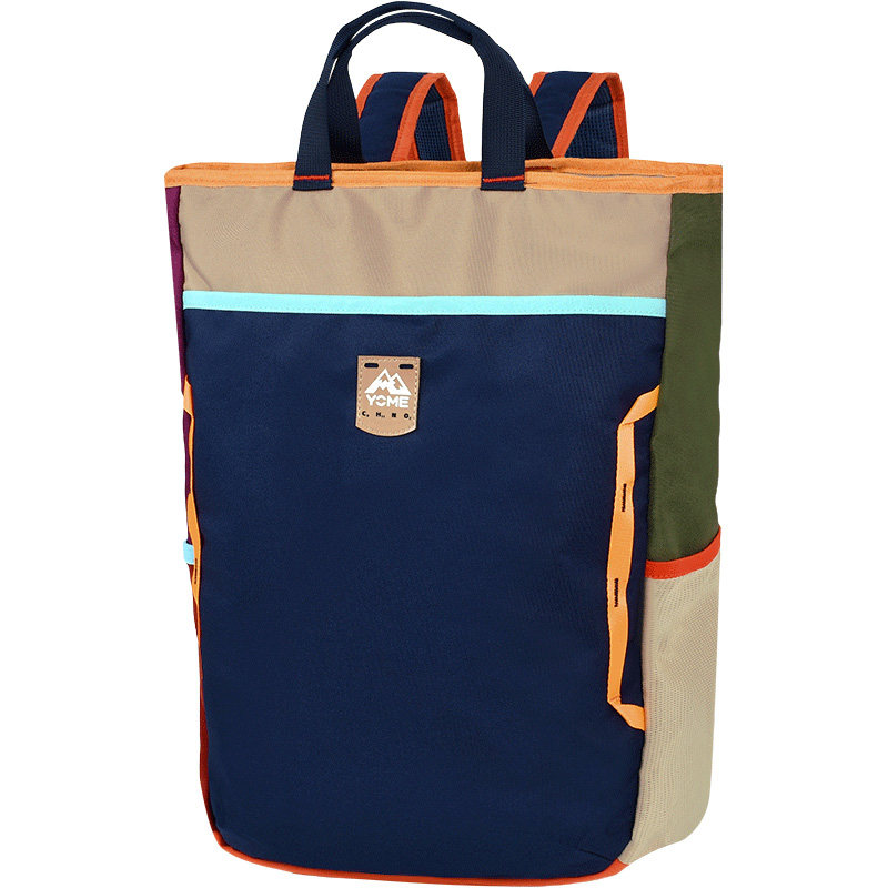 yome补习袋小学生手提轻便大容量初中生美术培训辅导双肩补课书包