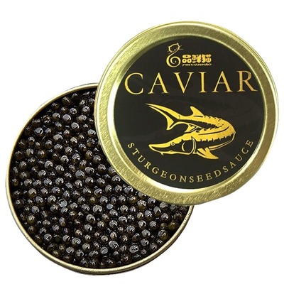 鲟鱼子酱口感鲜美营养丰富