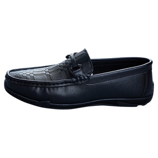 鞋子男高级感痞帅皮鞋男款休闲软底船鞋男乐福鞋豆豆鞋男2026新款