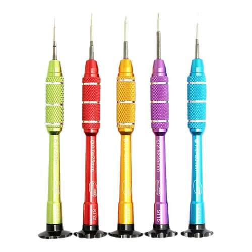 适用苹果安卓三角六角螺丝刀套装尾插十字五角手机维修拆机工具