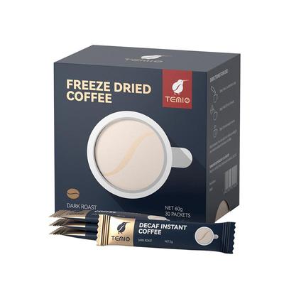 进口黑咖啡无糖0脂美式速溶冻干提神咖啡粉临期TEMIO正品官方旗舰