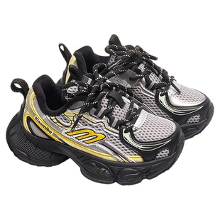 小米步女童加绒运动鞋2025冬季新款软底防滑徒步鞋儿童休闲跑步鞋