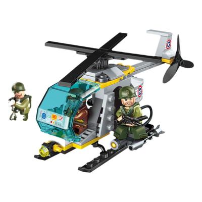 启蒙积木益智拼装坦克飞机