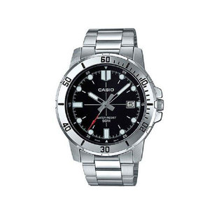 casio海洋之心简约考试专用指针手表男款卡西欧剑鱼 MTP-VD01D-2E