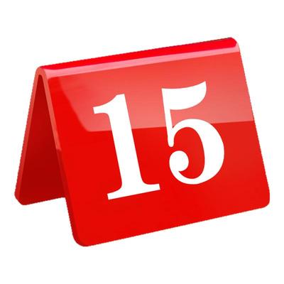 亚克力桌号牌双面免费定制