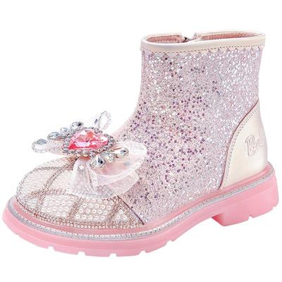 芭比时装靴秋冬公主女童靴子
