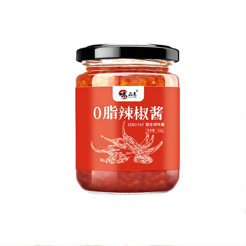 0脂蒜蓉酱0脂辣椒酱拌面酱低脂酱料荞麦面拌酱
