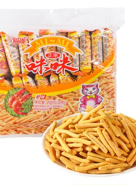 爱尚咪咪虾条膨化食品