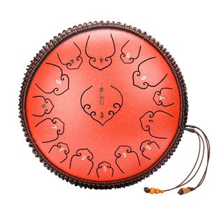 青石碳钢15音空灵鼓手碟钢舌鼓色空鼓忘无忧鼓梵音鼓专业演奏包邮